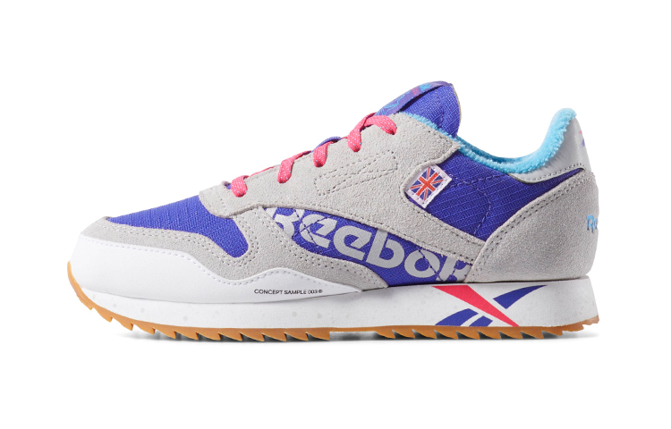 (Preschool) Reebok Classic Leather Ripple Altered 'Grey Purple' DV7443
