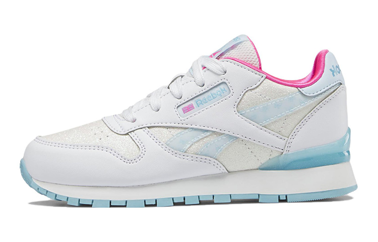 (Preschool) Reebok Classic Leather Step 'n' Flash 'Butterfly Glitter - White' HP9517