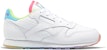 (PS) Reebok Classic Leather Running Shoes K 'Biru Merah Jambu Putih' EH2826