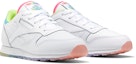Lookbook (PS) Reebok Classic Leather Running Shoes K 'Biru Merah Jambu Putih' EH2826