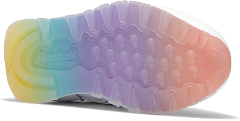 (PS) Reebok Classic Leather Sepatu Lari K 'Biru Pink Putih' EH2826 Details for (PS) Reebok Classic Leather Sepatu Lari K 'Biru Pink Putih' EH2826