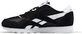 (PS) Reebok Classic Nylon Kasut Lari 'Hitam Putih' J21506