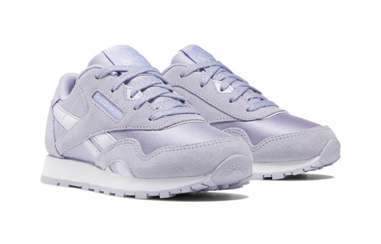 Lookbook BP幼童 Reebok Classic Nylon 耐磨低筒運動跑步鞋 淺紫