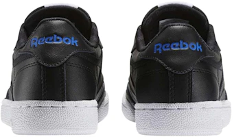 Shop 中童 Reebok Club C 85 舒適休閒 耐磨 低筒 兒童板鞋 黑色