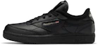 Buy 中童 Reebok Club C 舒適休閒 透氣 低幫 兒童板鞋 黑色
