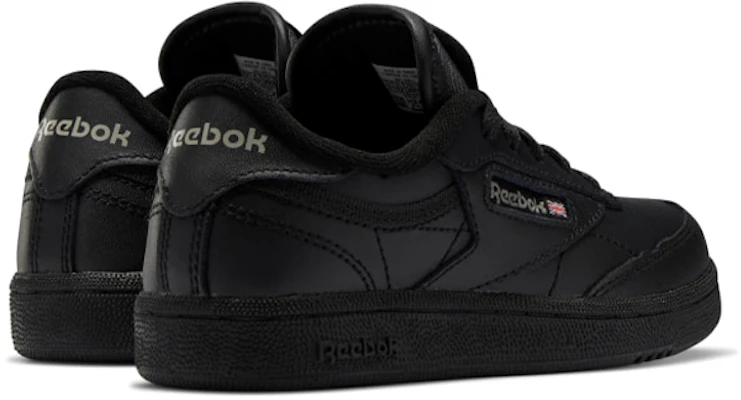 中童 Reebok Club C 舒適休閒 透氣 低幫 兒童板鞋 黑色 Shop 中童 Reebok Club C 舒適休閒 透氣 低幫 兒童板鞋 黑色