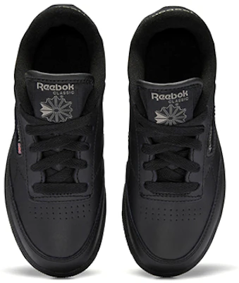 中童 Reebok Club C 舒適休閒 透氣 低幫 兒童板鞋 黑色 Purchase 中童 Reebok Club C 舒適休閒 透氣 低幫 兒童板鞋 黑色