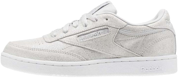 中童 Reebok Club C 舒適休閒 耐磨 低筒 兒童板鞋 銀灰 Buy 中童 Reebok Club C 舒適休閒 耐磨 低筒 兒童板鞋 銀灰