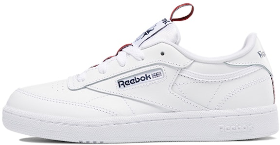 中童 Reebok Club C 休閒 低幫 兒童板鞋 白藍 Buy 中童 Reebok Club C 休閒 低幫 兒童板鞋 白藍