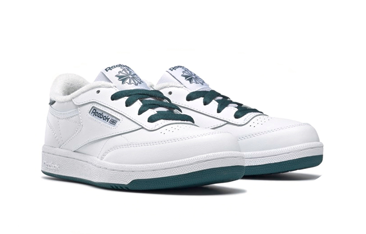 Lookbook (PS) 리복 클럽 C 화이트 그린 (Reebok Keulleob C Hwaiteu Geurin) GV9847