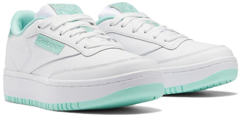 (Preschool) Reebok Club C Double 'White Blue' GV7476 Details for (Preschool) Reebok Club C Double 'White Blue' GV7476