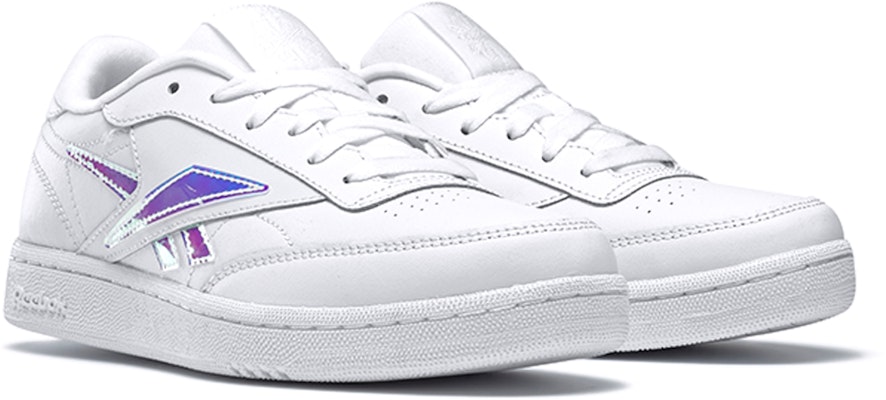 (Women) Reebok Club C Skate shoes 'Blue White Purple' EG6026 Lookbook (Women) Reebok Club C Skate shoes 'Blue White Purple' EG6026