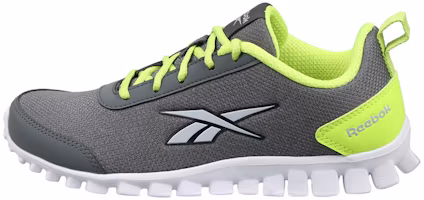 (Preschool) Reebok Fast Motion Run Running Shoes 'Grey Yellow' FW1376 (Preschool) Reebok Fast Motion Run Running Shoes 'Grey Yellow' FW1376