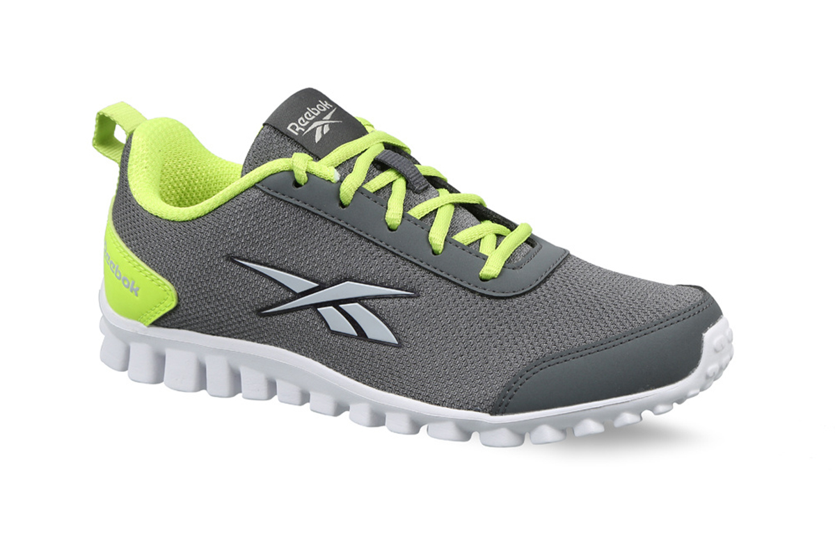 Lookbook (PS) Reebok Fast Motion Run Chaussures de Course ''Gris Jaune'' FW1376