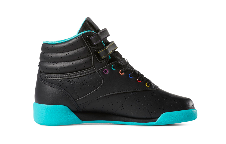 Order (Preschool) Reebok Freestyle Hi 'Black Blue Comfort' CN7502