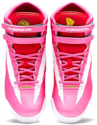 (Preschool) Reebok Freestyle Hi Power Rangers Pink Ranger GX2831 Shop (Preschool) Reebok Freestyle Hi Power Rangers Pink Ranger GX2831