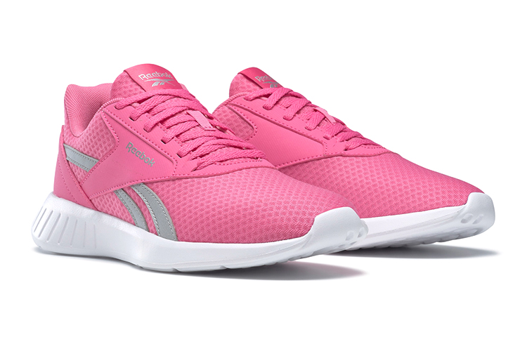 Lookbook Reebok Lite 2.0 大童 粉紅灰 跑步鞋