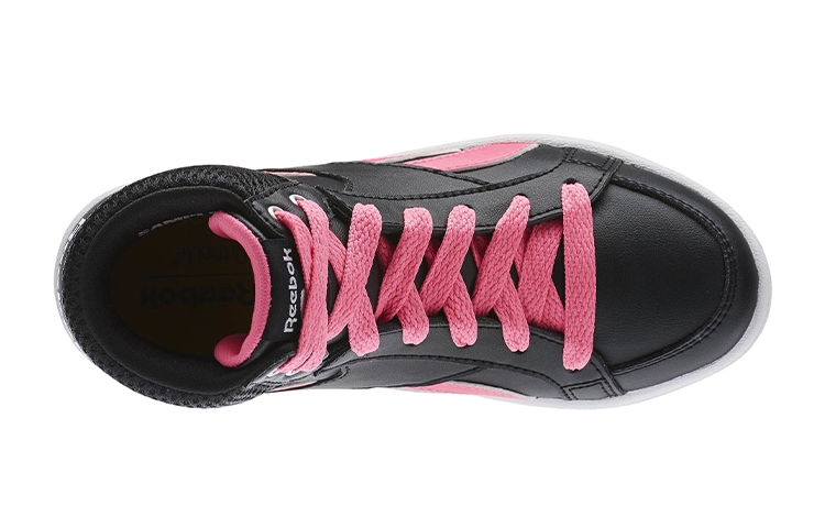 Shop (Preschool) Reebok Mid-Top Casual 'Black Pink' AR0794