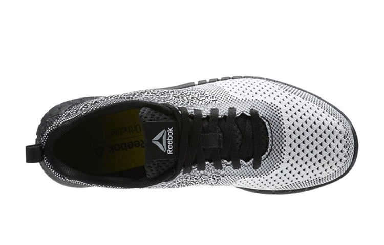 Shop (Preschool) Reebok Print Run Prime Ultraknit 'Grey White' BS7797