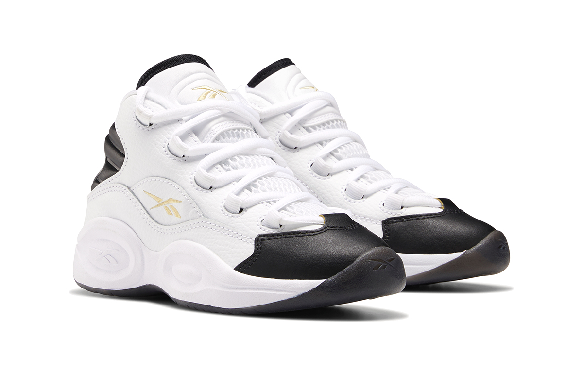 Lookbook （學前班）Reebok Question Mid '尊敬我的光芒' EG6276