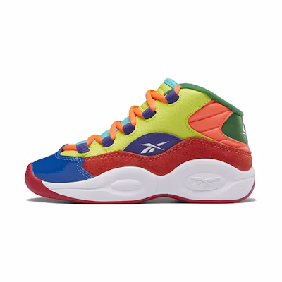 (PS) Reebok Question Mid Little Kid 'Multi-Color'