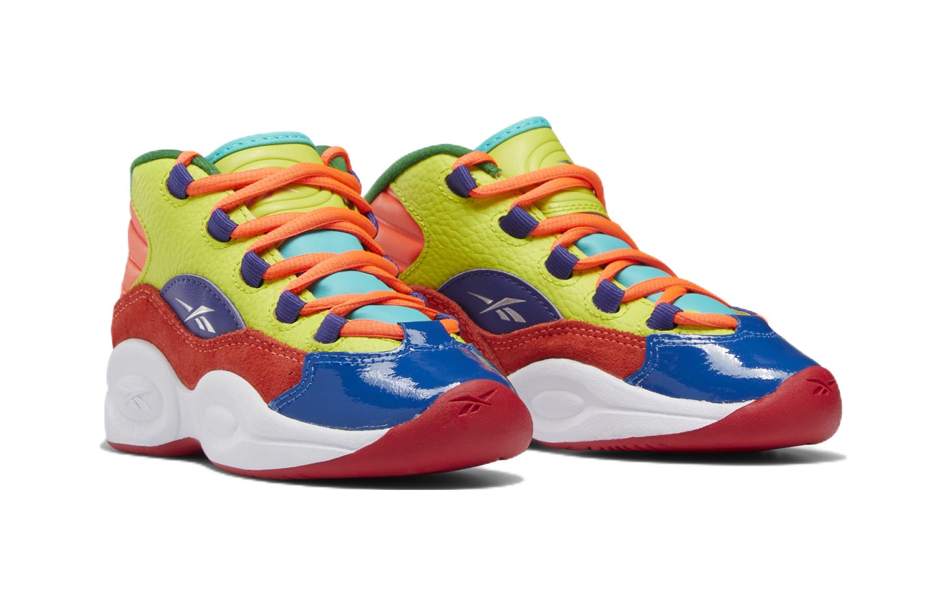 Lookbook (PS) Reebok Question Mid Kinder ''Mehrfarbig''. HP3014