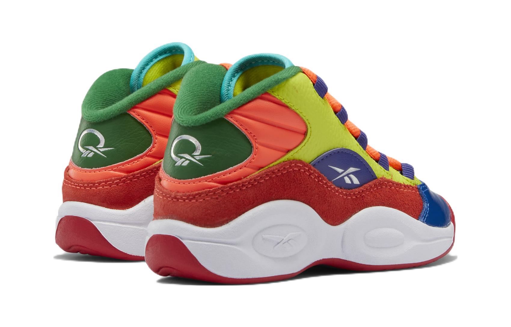 Shop (PS) Reebok Question Mid Kinder ''Mehrfarbig''. HP3014