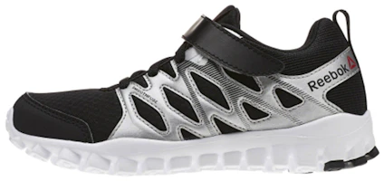 (Preschool) Reebok RealFlex Train 4.0 Alt K 'Black Silver' BD4250 (Preschool) Reebok RealFlex Train 4.0 Alt K 'Black Silver' BD4250