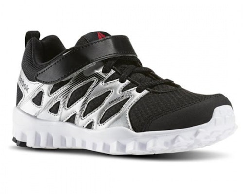 (Preschool) Reebok RealFlex Train 4.0 Alt K 'Black Silver' BD4250 Lookbook (Preschool) Reebok RealFlex Train 4.0 Alt K 'Black Silver' BD4250