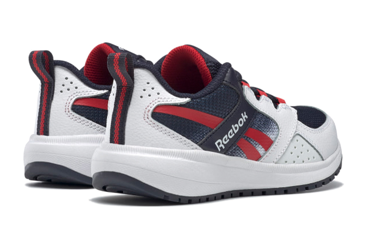 Shop 兒童版 Reebok Road Supreme 2 復古百搭運動跑步鞋 白藍紅拼色