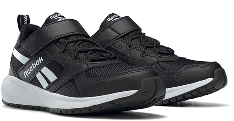 Reebok Road Supreme 2 Alt 兒童 黑白 跑步鞋 Lookbook Reebok Road Supreme 2 Alt 兒童 黑白 跑步鞋