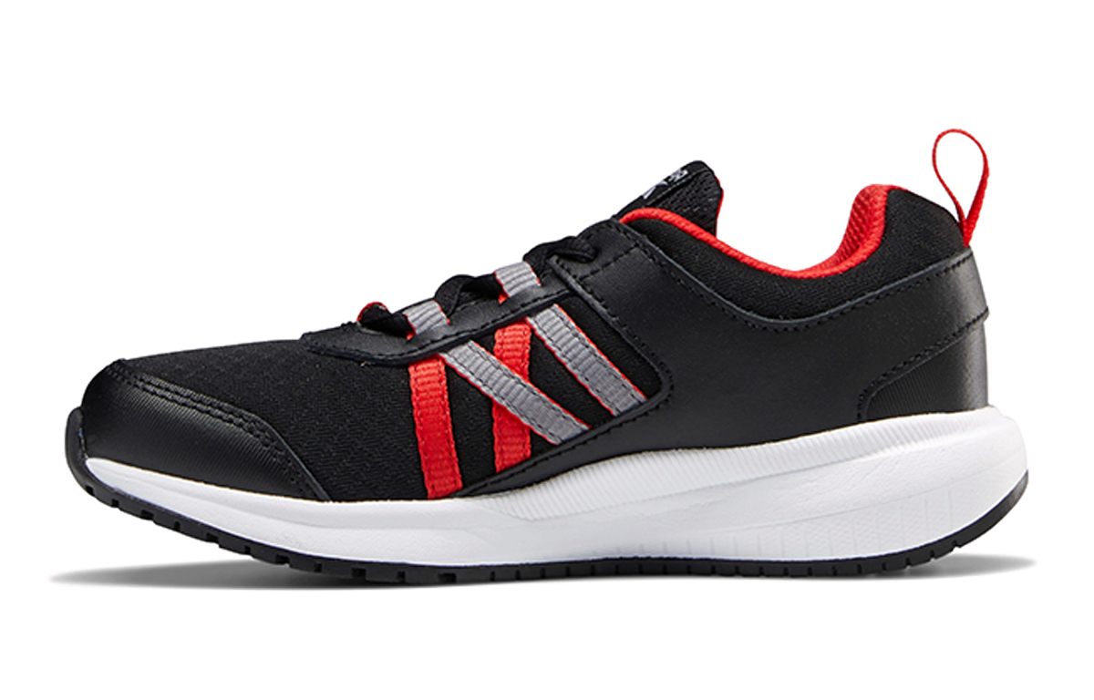 (Preschool) Reebok Road Supreme Running Shoes 'Black Red' EF6595