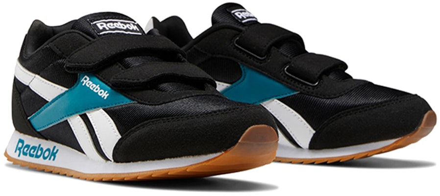 (Preschool) Reebok Royal Classic Jogger 2.0 'Black Blue' EF3717 Lookbook (Preschool) Reebok Royal Classic Jogger 2.0 'Black Blue' EF3717