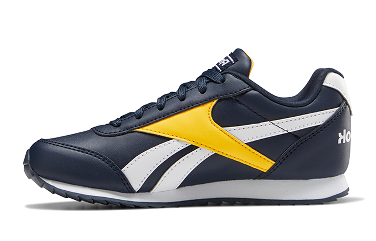 (Preschool) Reebok Royal Classic Jogger 2.0 'Dark Blue White Yellow' EH1790