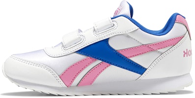 (Preschool) Reebok Royal Classic Jogger 2.0 'White Blue Pink' EF3731 (Preschool) Reebok Royal Classic Jogger 2.0 'White Blue Pink' EF3731