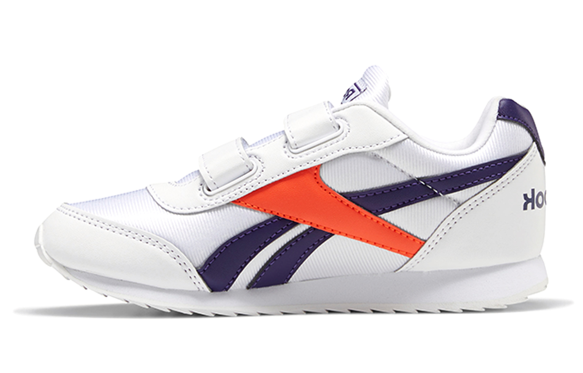 (Preschool) Reebok Royal Classic Jogger 2.0 'White Purple Orange' EF3718
