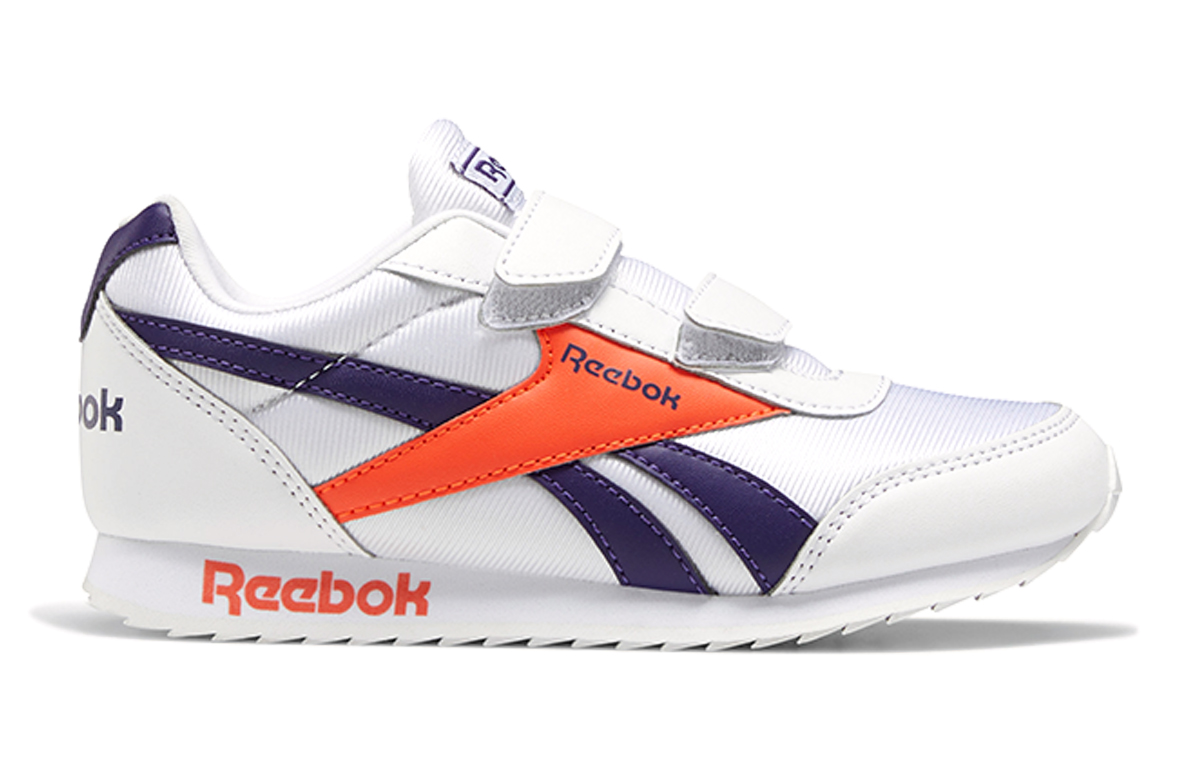 Order (PS) リーボック ロイヤル クラシック ジョガー 2.0 白紫橙 EF3718