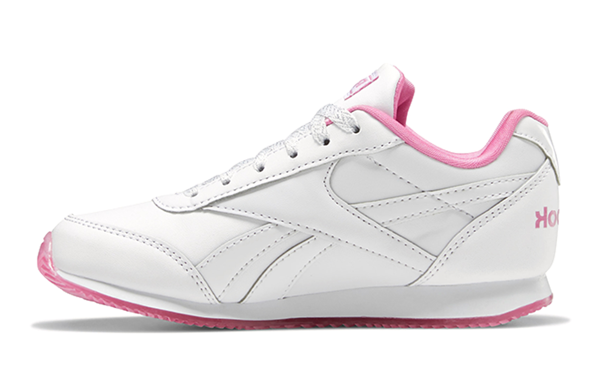 (Preschool) Reebok Royal Classic Jogger 2.0 Running Shoes K White/Pink EF3404