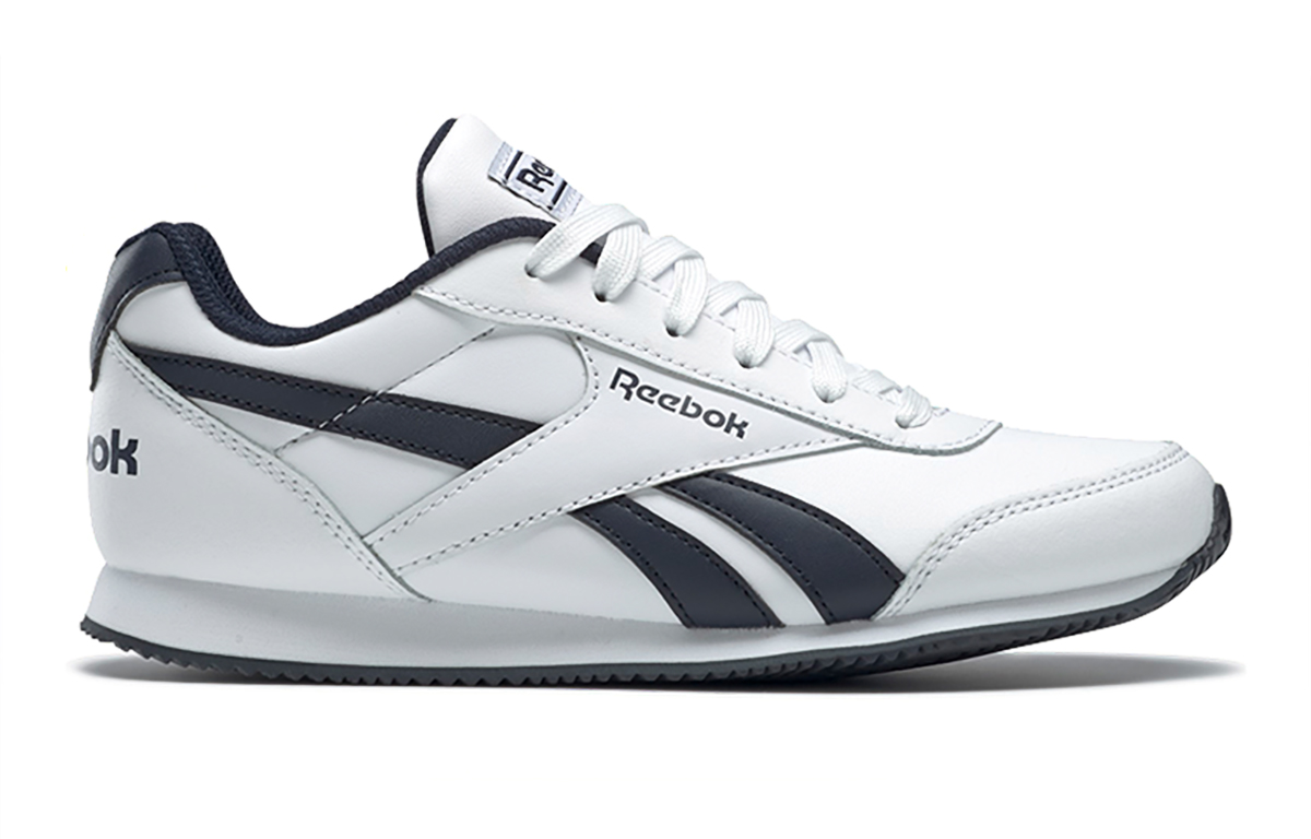 Order (PS) Reebok Royal Classic Jogger 2.0 Scarpe da Corsa Bianche e Blu Bambini. CN4930