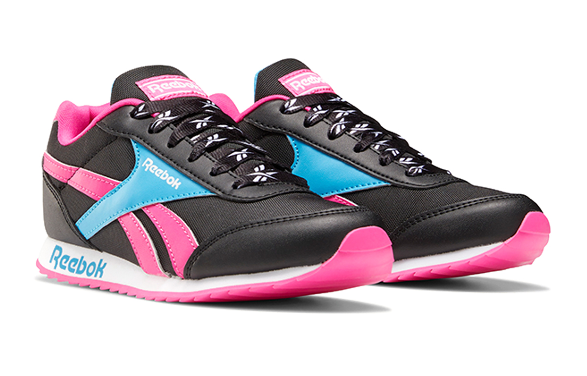 Lookbook (PS) Reebok Royal Classic Jogger 2 'Hitam Merah Jambu Biru' FW8945