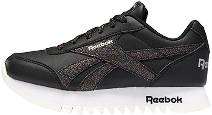 (Preschool) Reebok Royal Classic K Shoes Black/White/Silver FY4675 Buy (Preschool) Reebok Royal Classic K Shoes Black/White/Silver FY4675