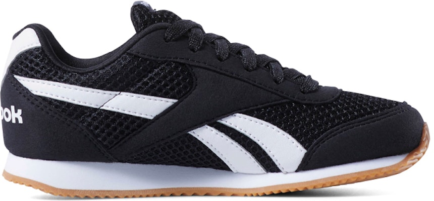 兒童 Reebok Royal Classic Jogger 2 低筒抗磨損運動鞋 黑白 Order 兒童 Reebok Royal Classic Jogger 2 低筒抗磨損運動鞋 黑白