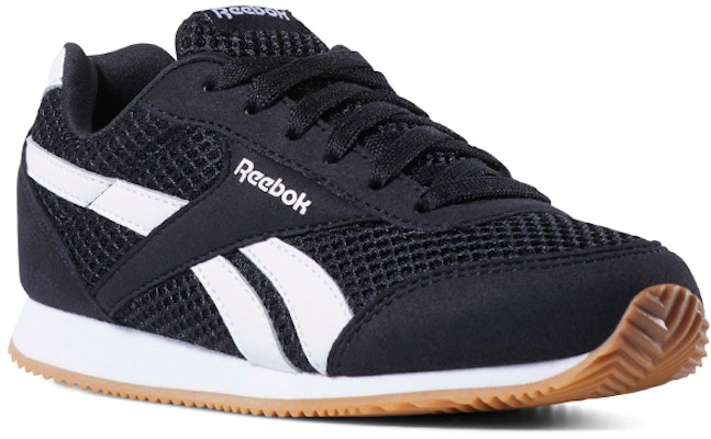 兒童 Reebok Royal Classic Jogger 2 低筒抗磨損運動鞋 黑白 Lookbook 兒童 Reebok Royal Classic Jogger 2 低筒抗磨損運動鞋 黑白