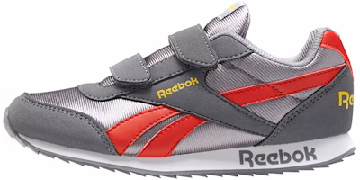 (Preschool) Reebok Royal Classic Jogger 2 'Grey Red' FZ3491 (Preschool) Reebok Royal Classic Jogger 2 'Grey Red' FZ3491