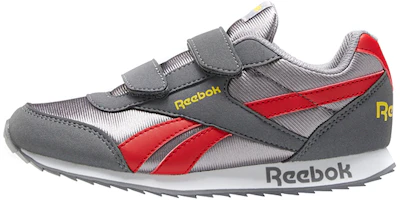 (Preschool) Reebok Royal Classic Jogger 2 'Grey Red' FZ3491 (Preschool) Reebok Royal Classic Jogger 2 'Grey Red' FZ3491