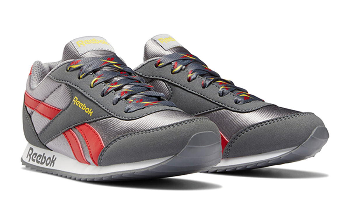 Lookbook (Preschool) Reebok Royal Classic Jogger 2 'Silver Grey Red' FZ3114