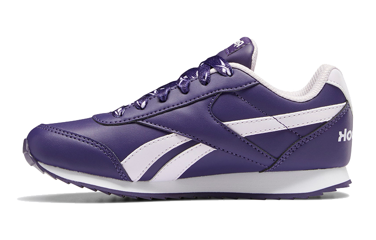 (Preschool) Reebok Royal Classic Jogger 2 Running Shoes 'White Purple' FZ2299