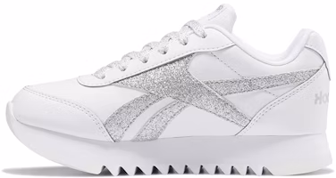 (Preschool) Reebok Royal Classic Jogger 2 Running Shoes 'White Silver' FZ2944 (Preschool) Reebok Royal Classic Jogger 2 Running Shoes 'White Silver' FZ2944