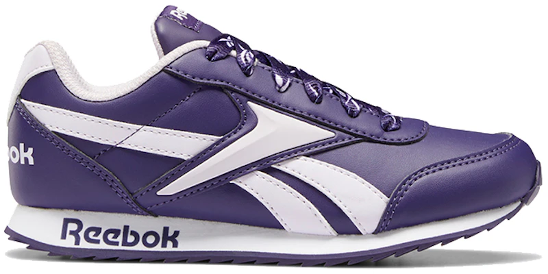 (Preschool) Reebok Royal Classic Jogger 2 Running Shoes 'White Purple' FZ2299 Order (Preschool) Reebok Royal Classic Jogger 2 Running Shoes 'White Purple' FZ2299
