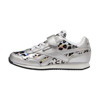 (PS) Reebok Royal Classic Jogger 3.0 Velcro Low Top Running Shoes 'White Leopard Print'